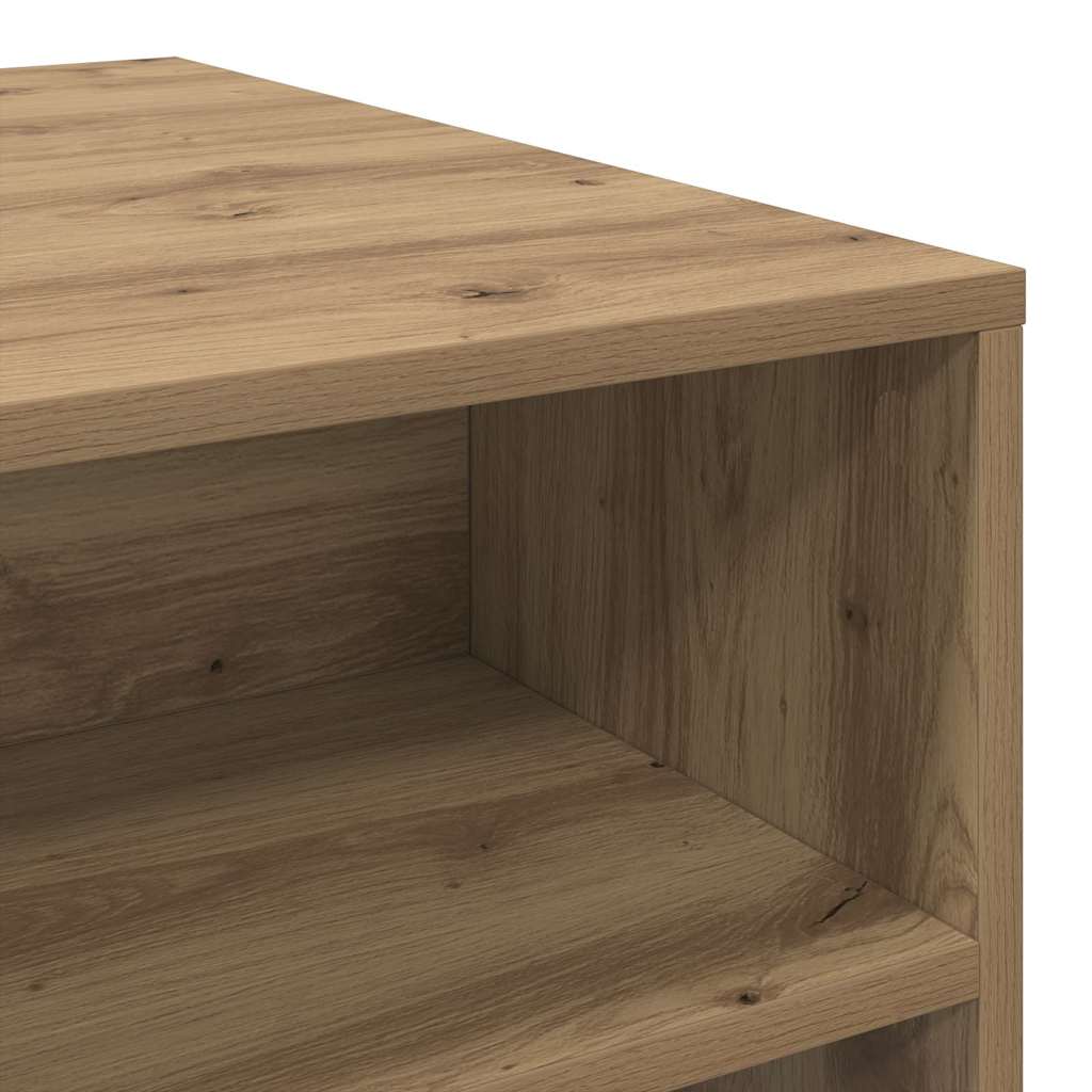vidaXL Τραπεζάκι σαλονιού artisan δρυς 90 x 55 x 42.5 εκ