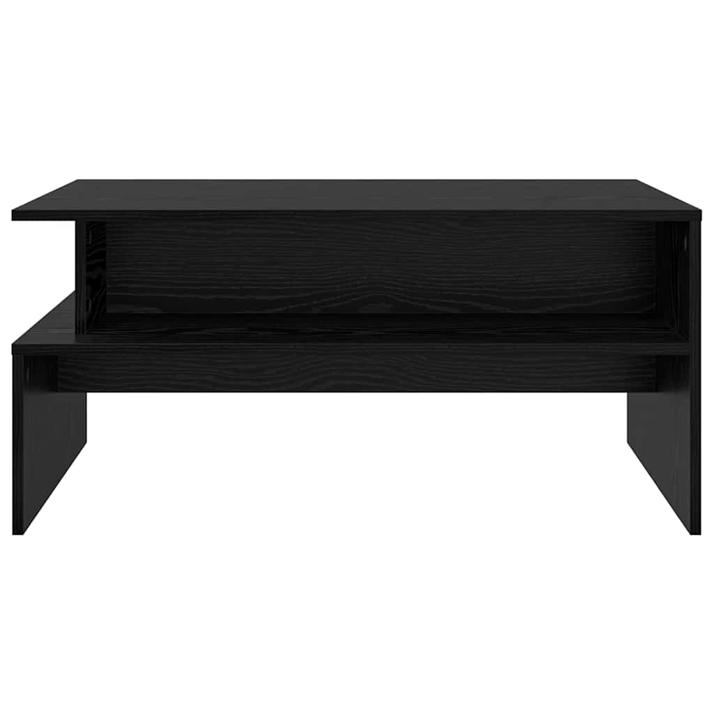 vidaXL Τραπεζάκι σαλονιού Μαύρη δρυς 90 x 55 x 42.5 εκ