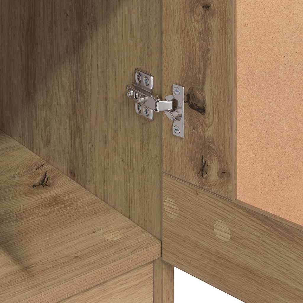 vidaXL Ντουλάπι Καρυδιά Χειροποίητης Εργασίας 82,5 x 51,5 x 180 εκ.