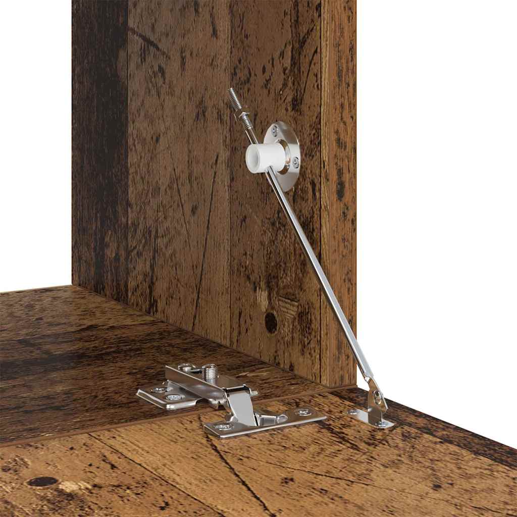 vidaXL Σετ επίπλου τηλεόρασης Επιτοίχιο 3 pcs Καφέ 60 x 30 x 30 cm