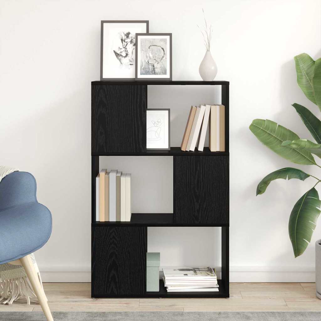 vidaXL Σετ επίπλου τηλεόρασης Επιτοίχιο Μαύρο 60 x 24 x 94,5 εκ