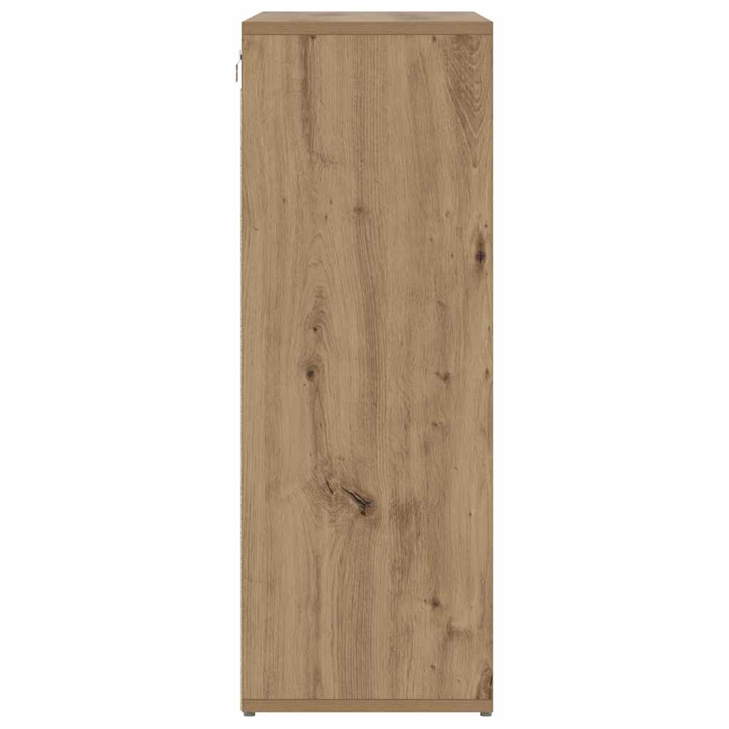 vidaXL Ντουλάπα Παπουτσιών με ράφι Artisan Oak 77,5 x 30 x 83,5 εκ.