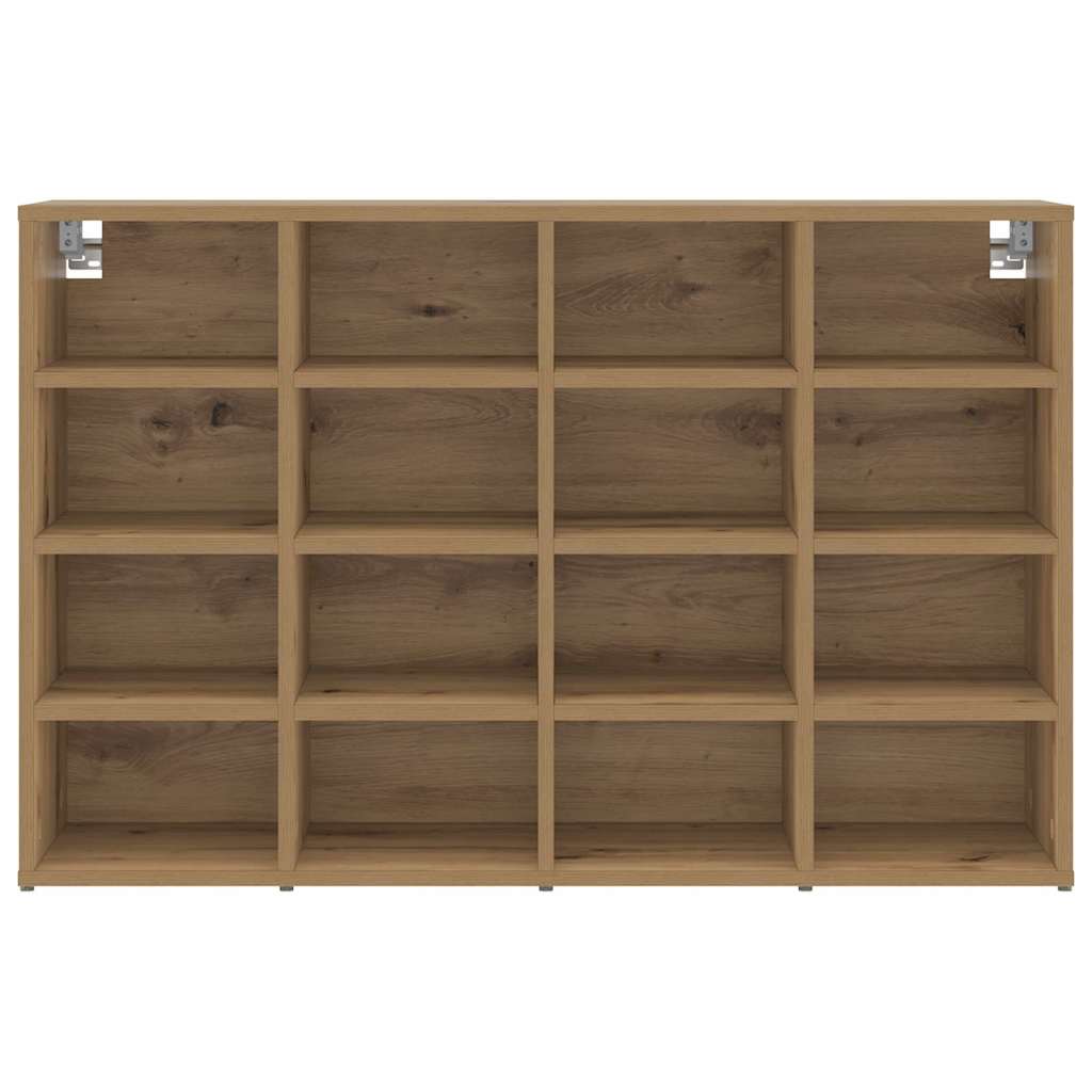 vidaXL Ντουλάπα Παπουτσιών με ράφι Artisan Oak 103 x 30 x 67 εκ.