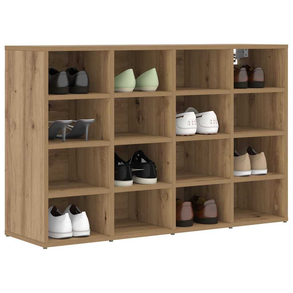 vidaXL Ντουλάπα Παπουτσιών με ράφι Artisan Oak 103 x 30 x 67 εκ.