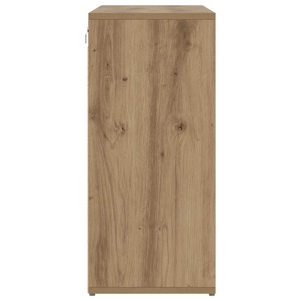 vidaXL Ντουλάπα Παπουτσιών με ράφι Artisan Oak 103 x 30 x 67 εκ.