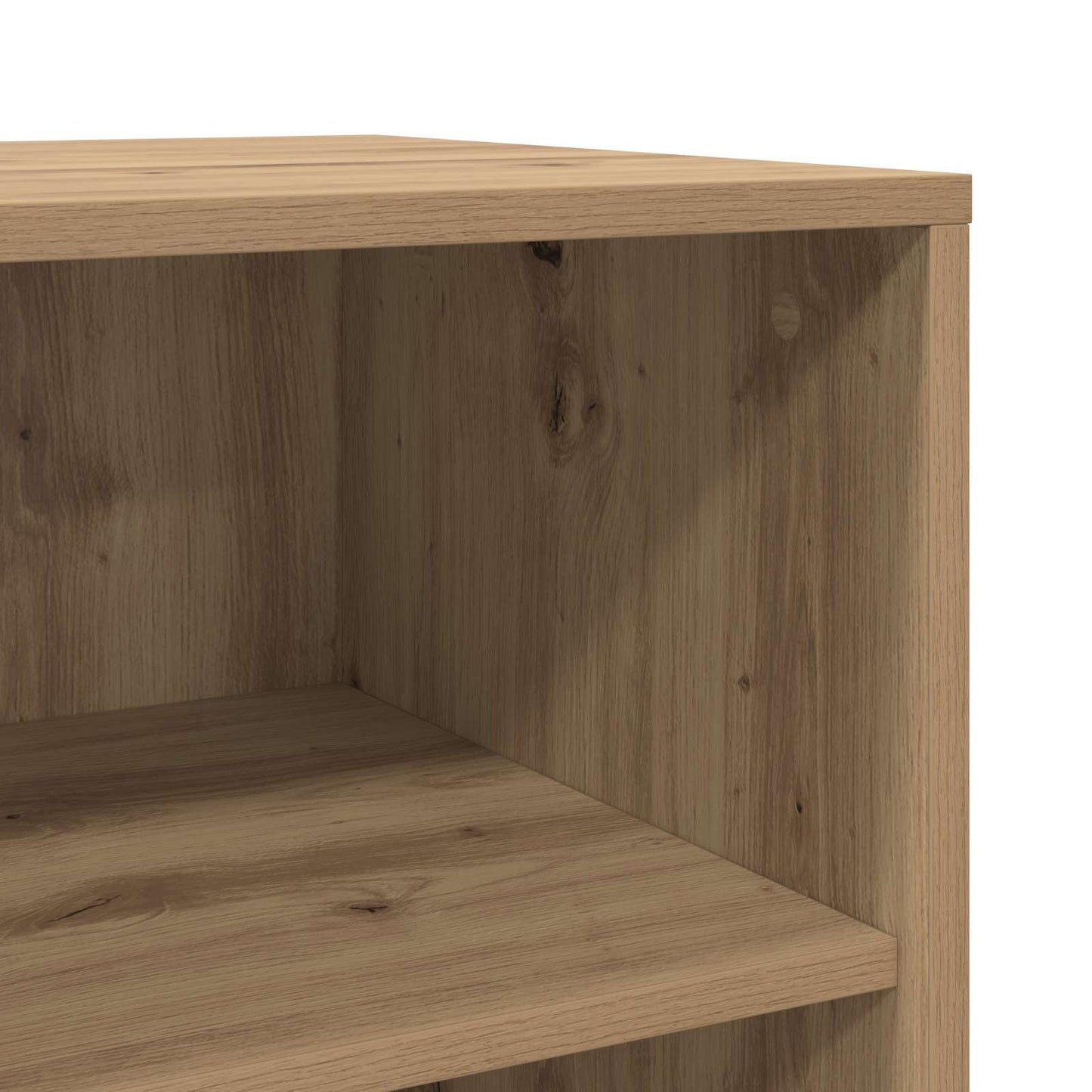 vidaXL Πλαϊνό γραφείο Καφέ 70 x 41 x 75 εκ. Επεξεργασμένο ξύλο