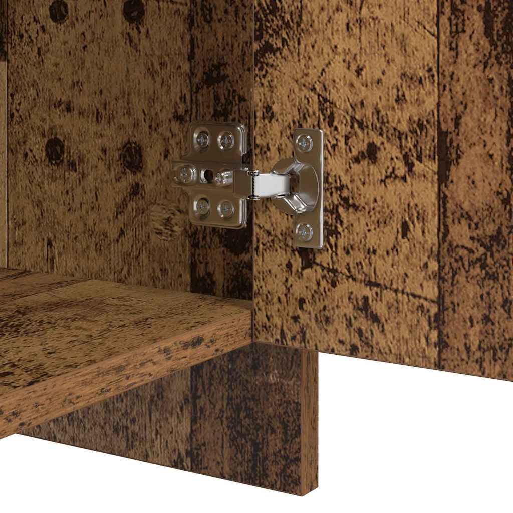 vidaXL Πλαϊνό γραφείο Παλιό ξύλο 70 x 41 x 75 εκ. Επεξεργασμένο ξύλο