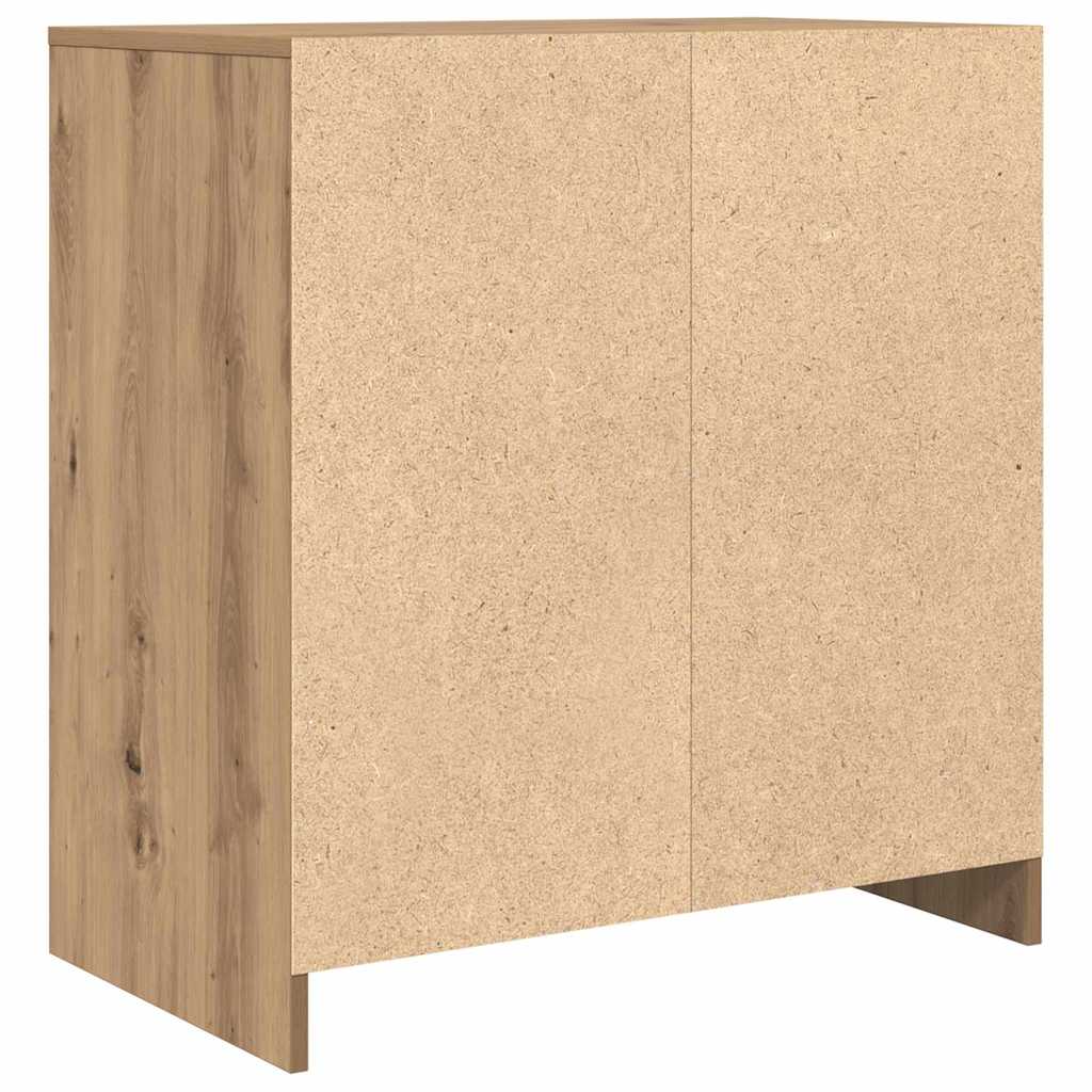 vidaXL Πλαϊνό γραφείο Artisan Oak 70 x 41 x 75 εκ. Επεξεργασμένο ξύλο
