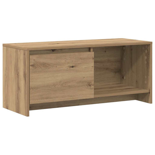 vidaXL Σετ επίπλου τηλεόρασης Επιτοίχιο Artisan Oak 90 x 35 x 40 εκ.