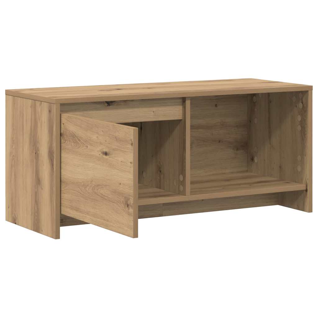 vidaXL Σετ επίπλου τηλεόρασης Επιτοίχιο Artisan Oak 90 x 35 x 40 εκ.
