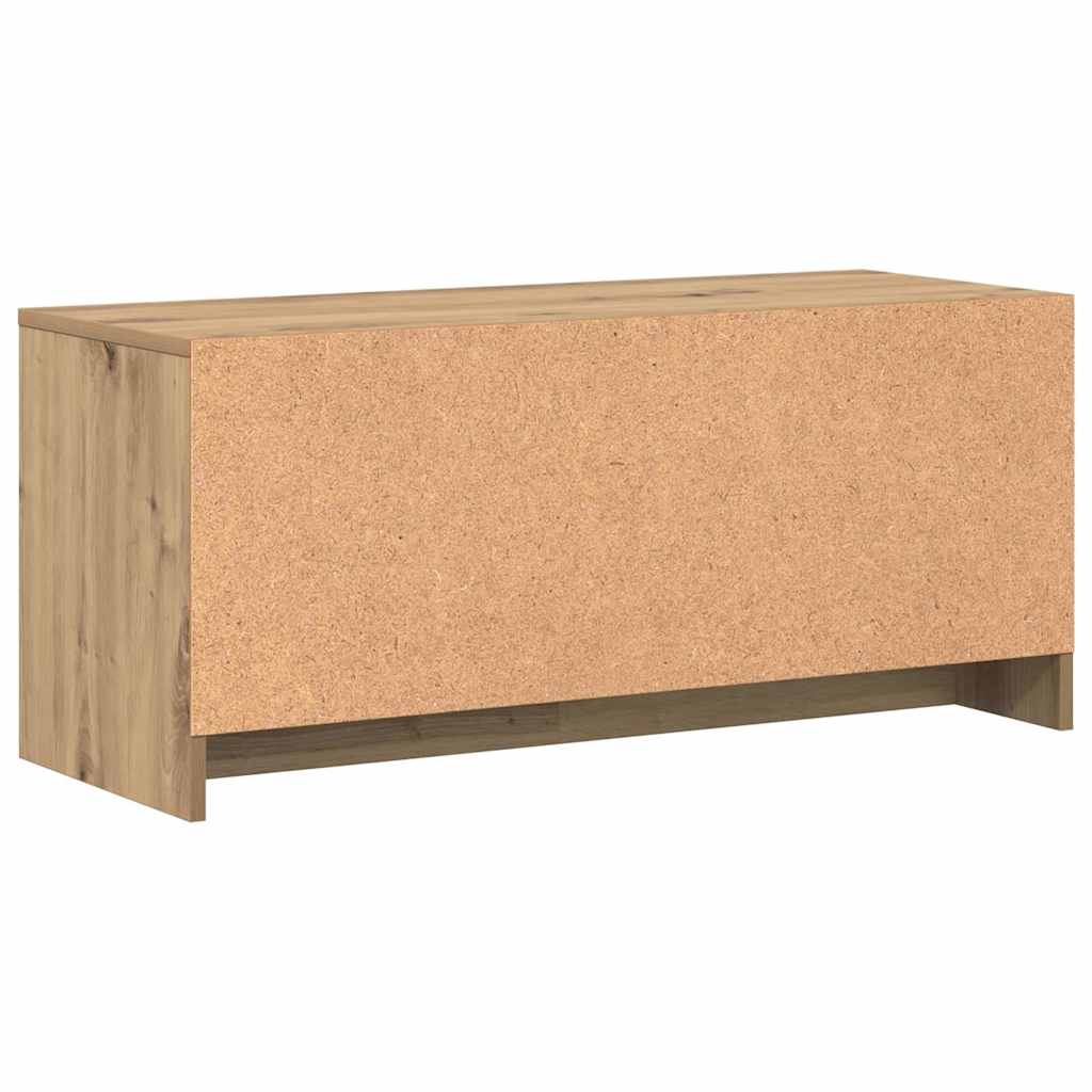 vidaXL Σετ επίπλου τηλεόρασης Επιτοίχιο Artisan Oak 90 x 35 x 40 εκ.