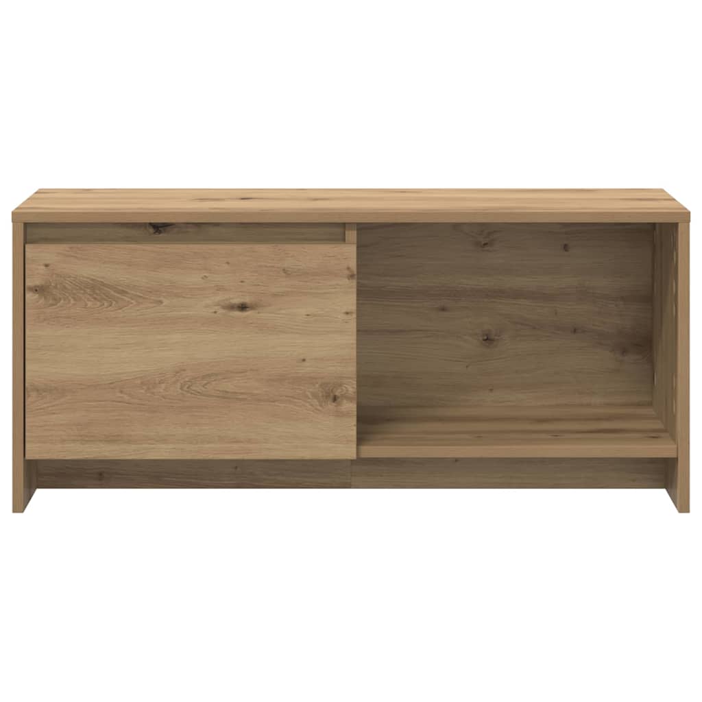 vidaXL Σετ επίπλου τηλεόρασης Επιτοίχιο Artisan Oak 90 x 35 x 40 εκ.