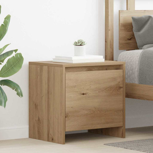 vidaXL Κομοδίνο Artisan Oak 45 x 34 x 44,5 εκ Επεξεργασμένο ξύλο