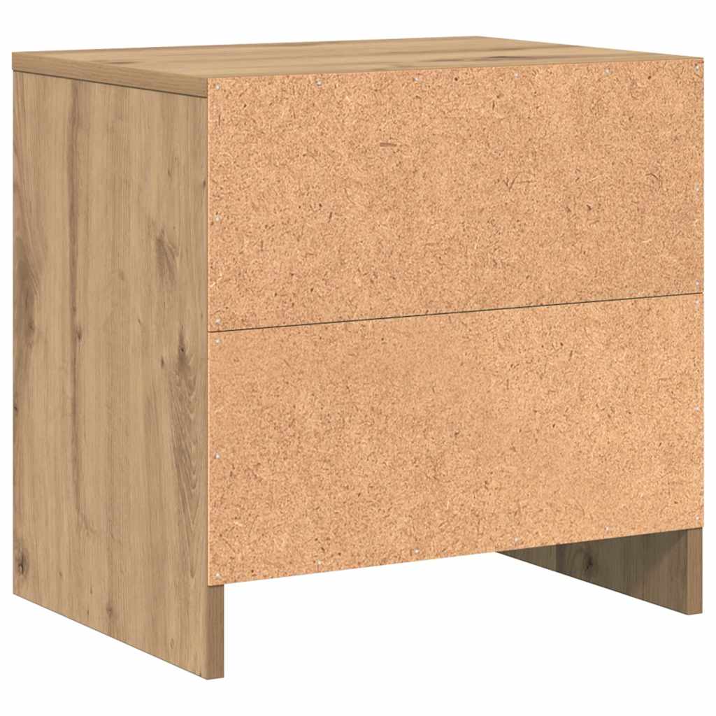 vidaXL Κομοδίνο Artisan Oak 45 x 34 x 44,5 εκ Επεξεργασμένο ξύλο