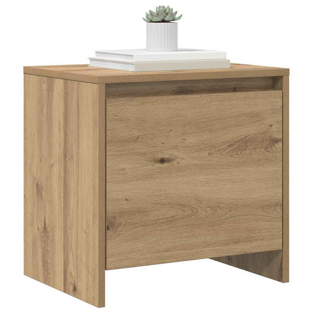 vidaXL Κομοδίνο Artisan Oak 45 x 34 x 44,5 εκ Επεξεργασμένο ξύλο
