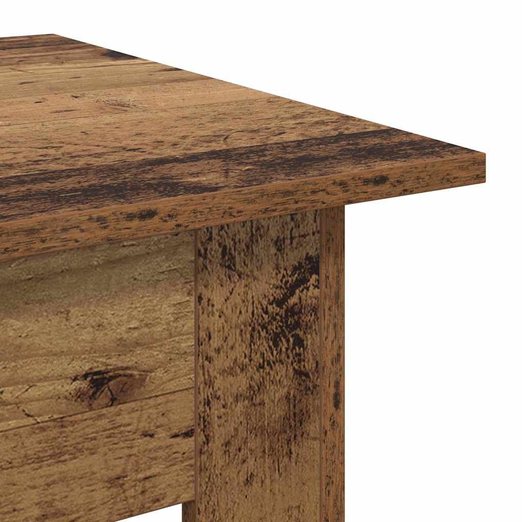 vidaXL Τραπεζάκι σαλονιού Παλιό ξύλο 55 x 55 x 42 cm