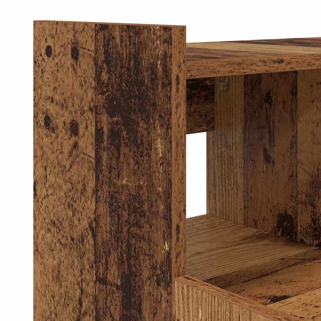 vidaXL Γραφείο με ράφι Παλαιό ξύλο 97 x 45 x 90 εκ. Επεξεργασμένο ξύλο