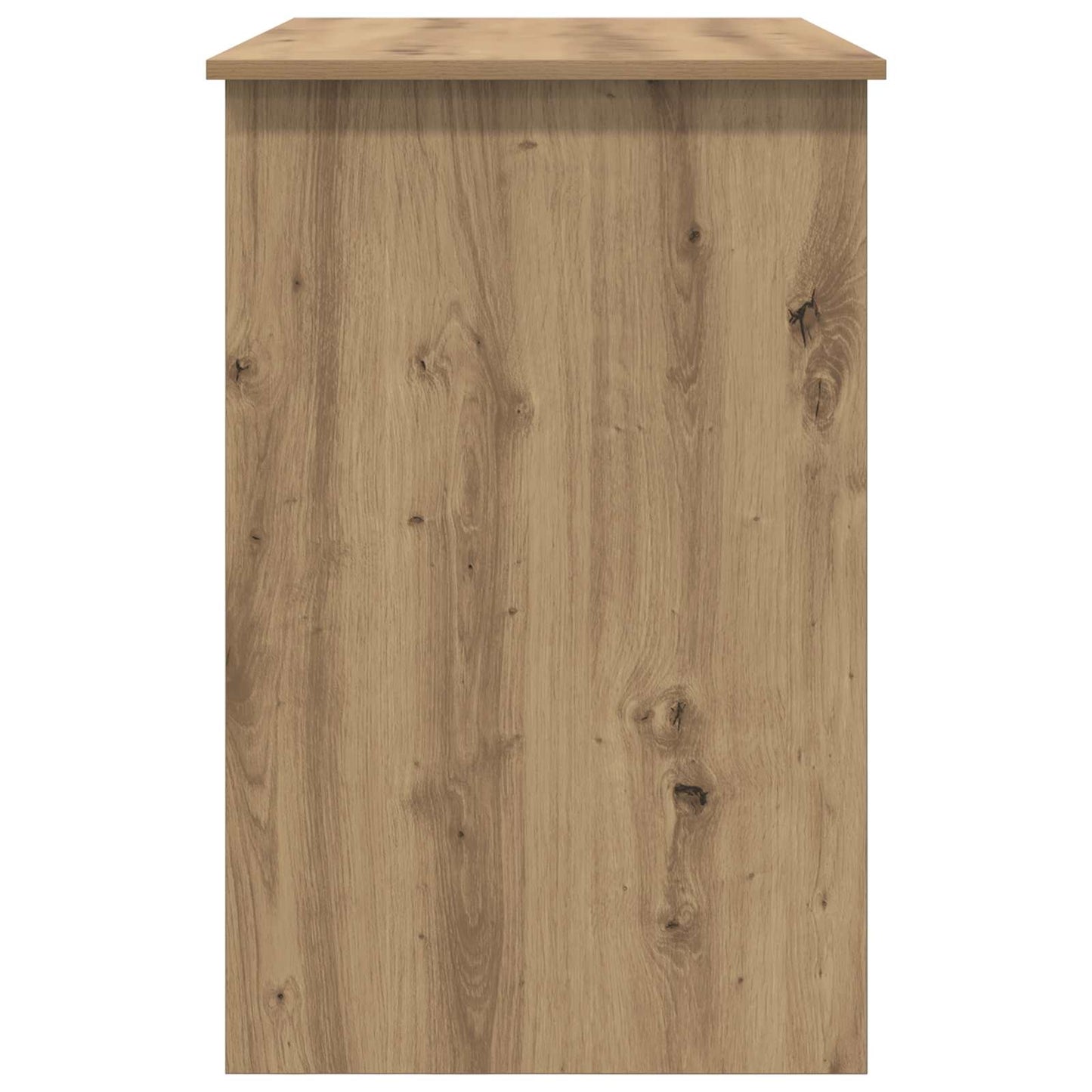 vidaXL Γραφείο artisan δρυς 100 x 50 x 76 εκ. Επεξεργασμένο ξύλο