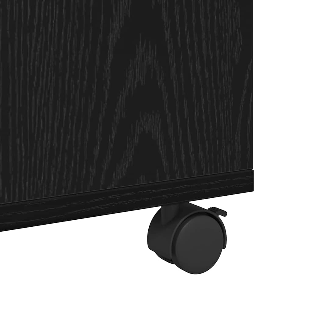 vidaXL Τραπεζάκι σαλονιού Μαύρη δρυς 75 x 75 x 38 cm