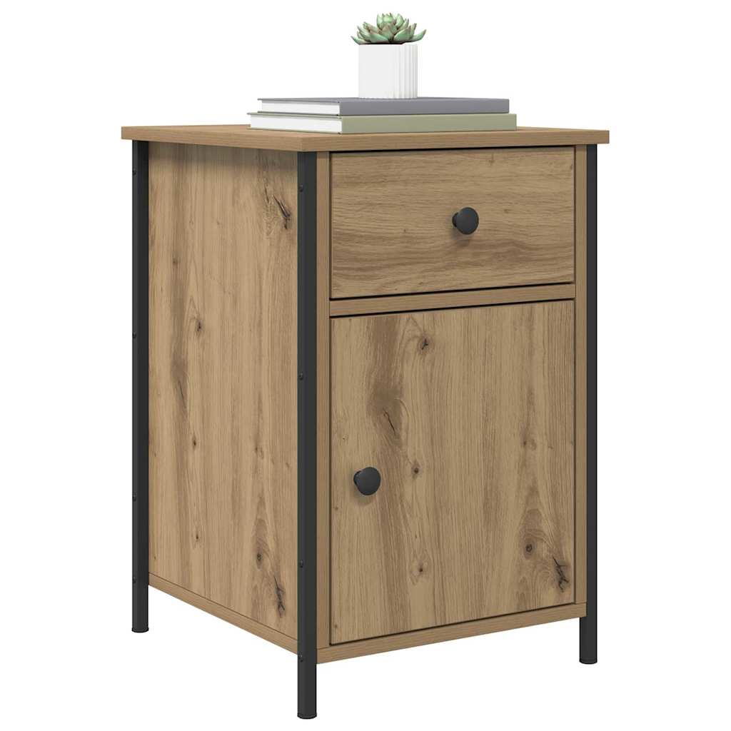 vidaXL Κομοδίνο Artisan Oak 40 x 42 x 60 εκ. Επεξεργασμένο ξύλο