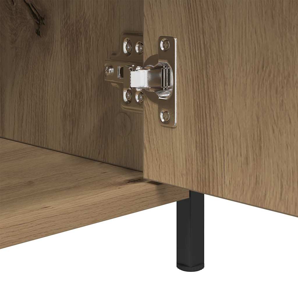 vidaXL Κομοδίνο 2 pcs Artisan Oak 40 x 42 x 60 εκ. Επεξεργασμένο ξύλο