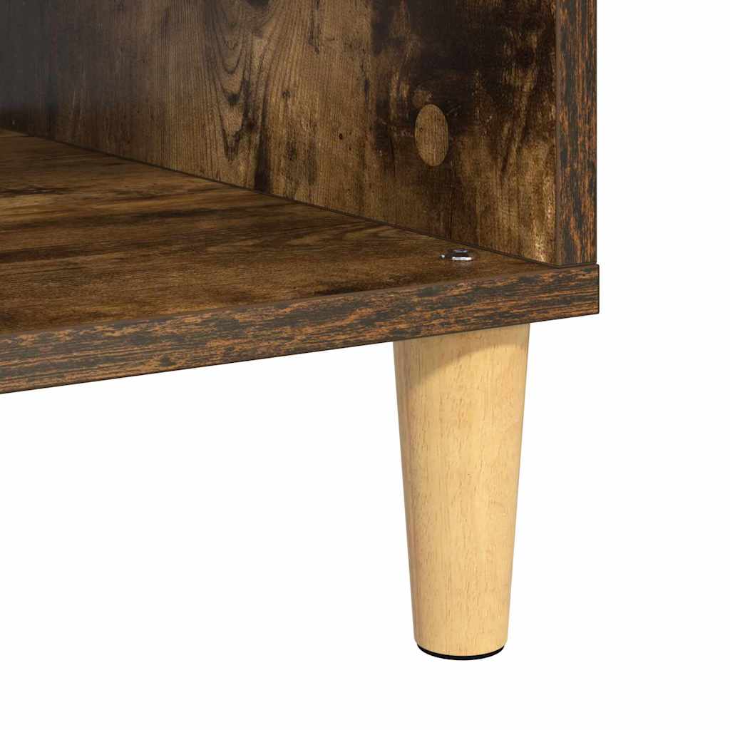 vidaXL Τραπεζάκι σαλονιού Καπνιστή δρυς 103.5 x 60 x 35 εκ