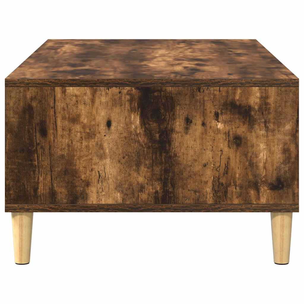 vidaXL Τραπεζάκι σαλονιού Καπνιστή δρυς 103.5 x 60 x 35 εκ