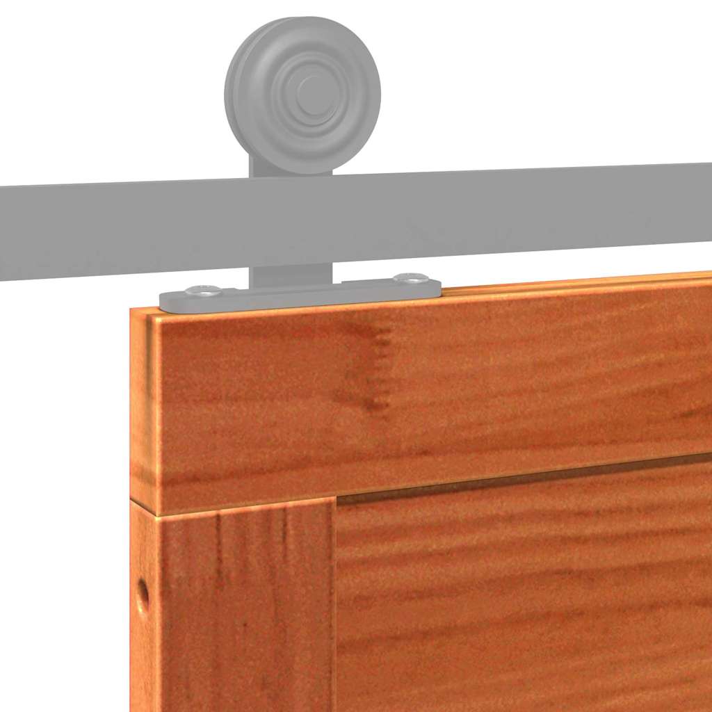 vidaXL Σαμαρίνα Καφέ κεριού 80 x 208 εκ. Μασίφ ξύλο πεύκου