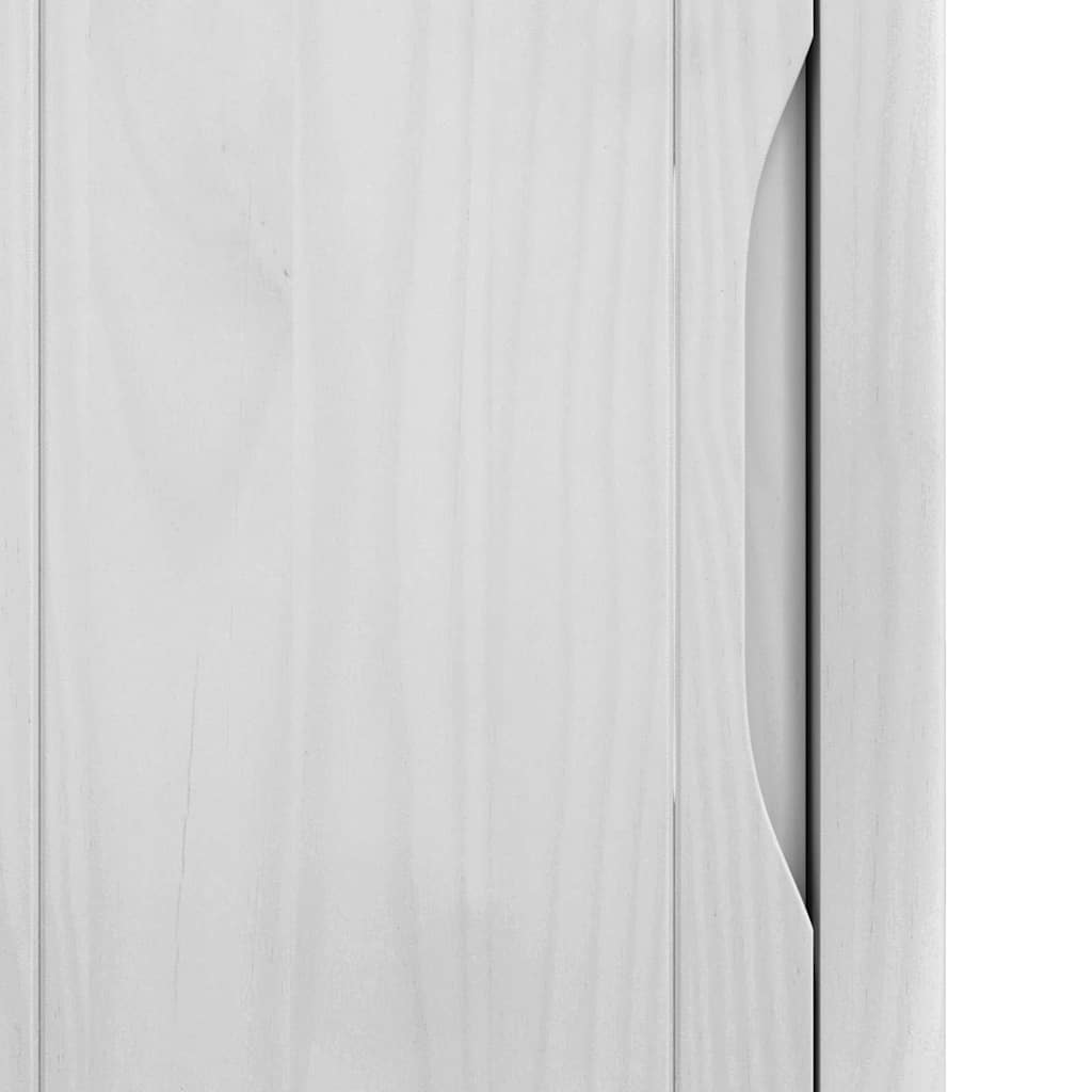 vidaXL Ψηλό ντουλάπι μπάνιου με ράφι FLORO Λευκό 35 x 30 x 160 εκ