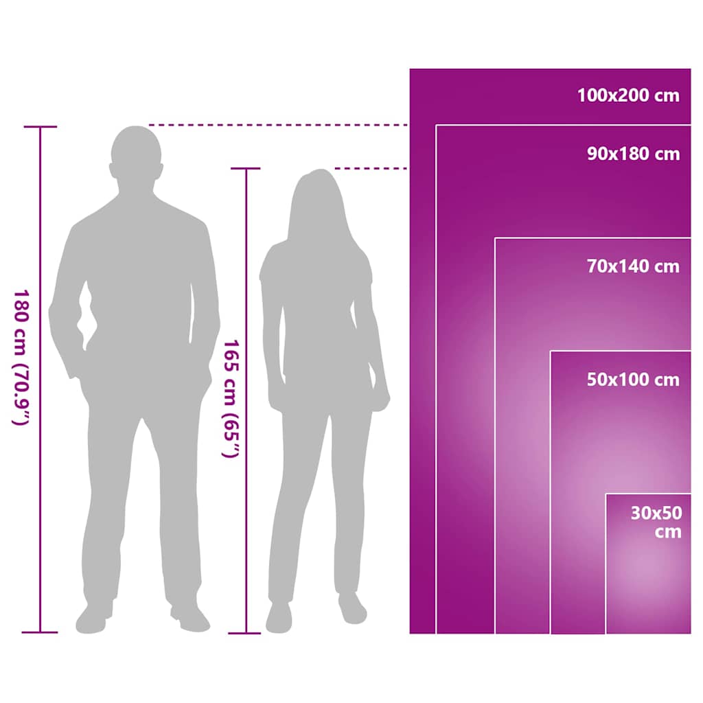vidaXL Αθλητικές Πετσέτες 2 pcs Μαύρο 100 x 50 cm