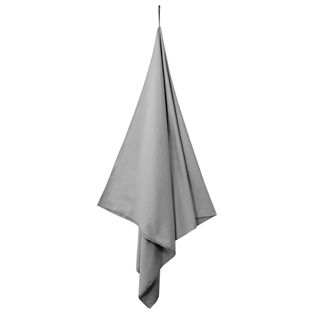 vidaXL Αθλητικές Πετσέτες 2 pcs Σκούρο Γκρι 90 x 180 εκ