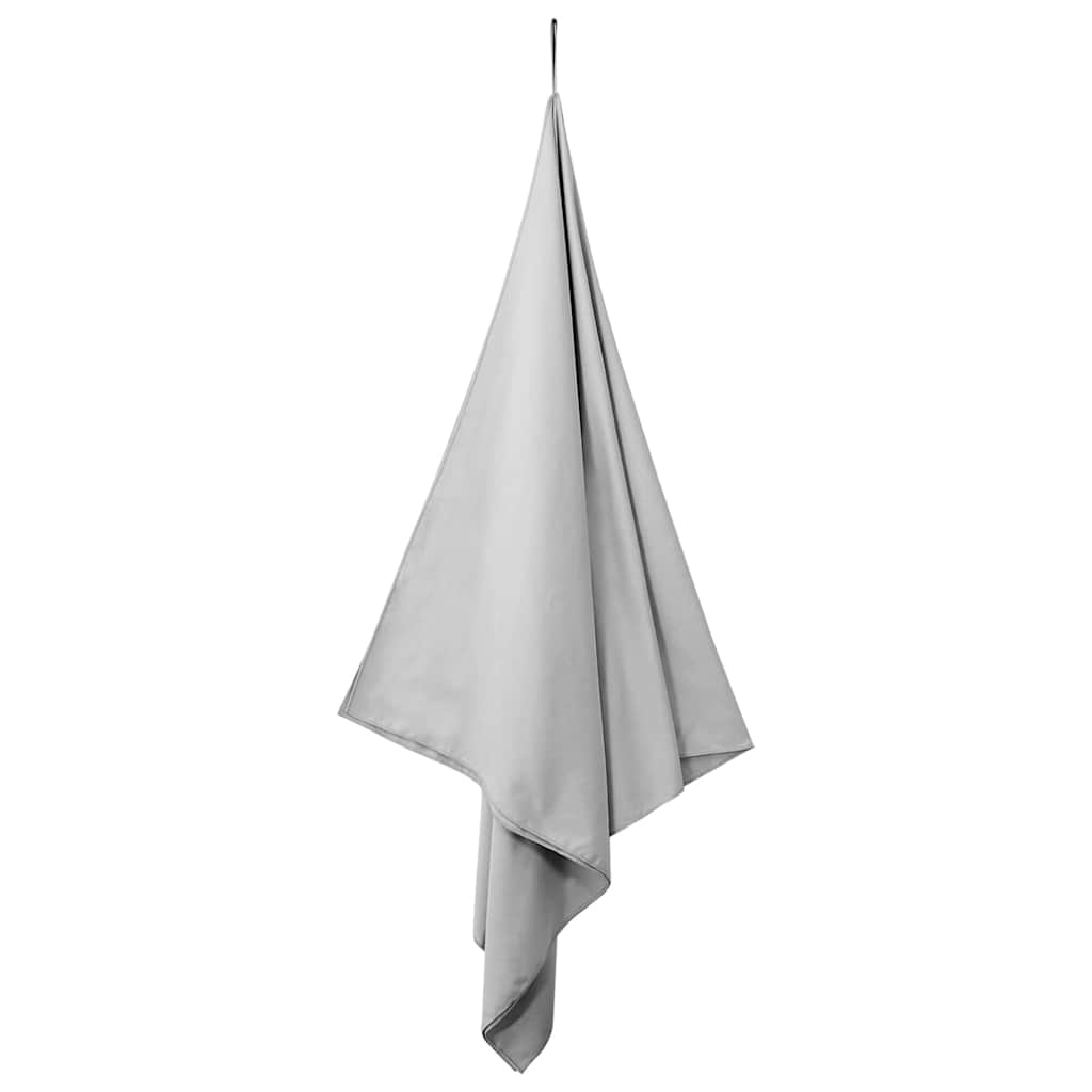 vidaXL Αθλητικές Πετσέτες 2 pcs Γκρι 200 x 100 cm