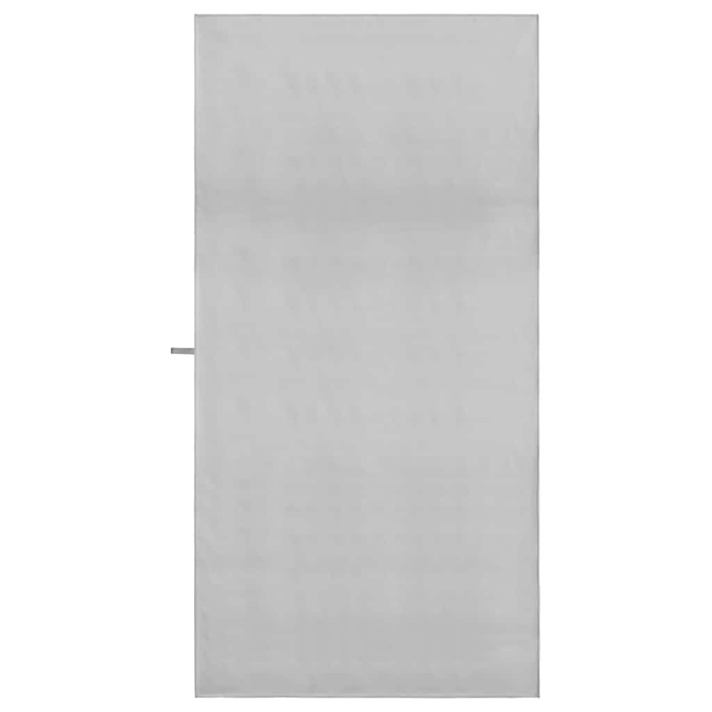 vidaXL Αθλητικές Πετσέτες 2 pcs Γκρι 200 x 100 cm
