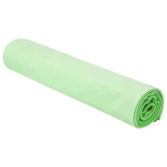 vidaXL Αθλητικές Πετσέτες 2 pcs Πράσινο 140 x 70 εκ