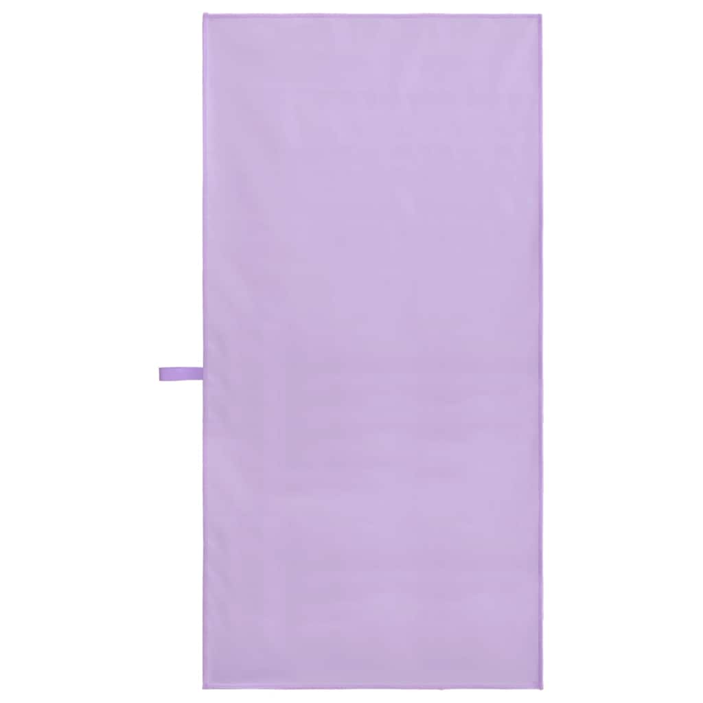 vidaXL Αθλητικές Πετσέτες 2 pcs Μοβ 100 x 50 cm