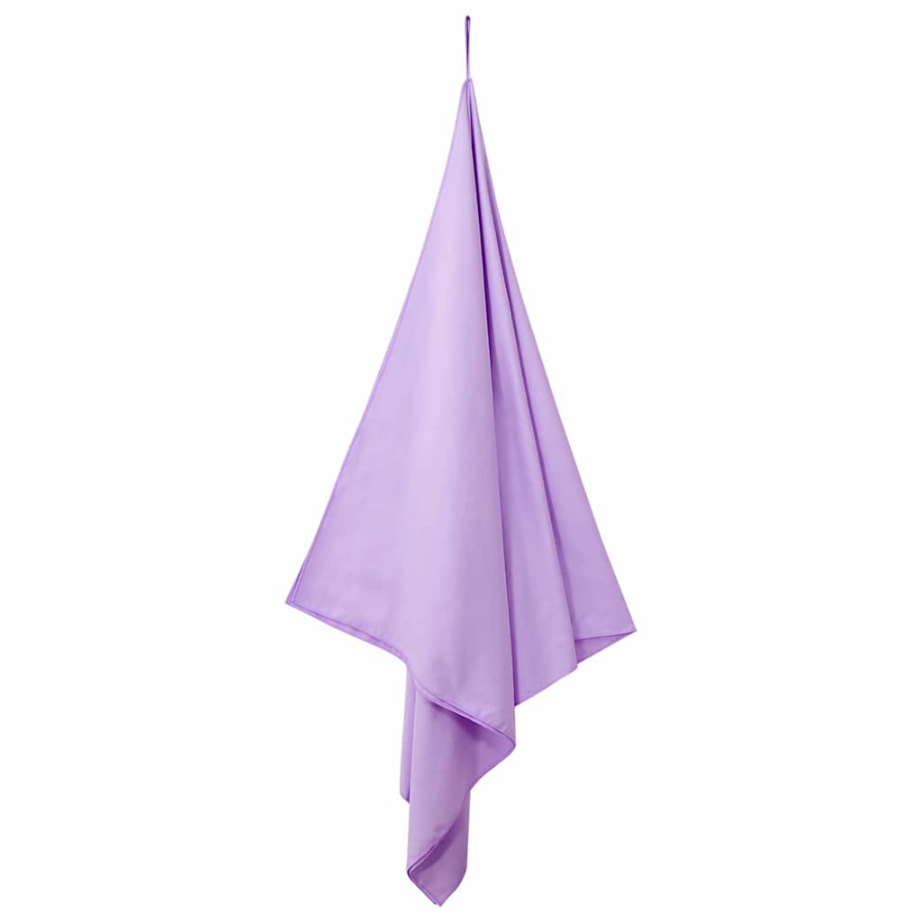 vidaXL Αθλητικές Πετσέτες 2 pcs Μοβ 180 x 90 cm