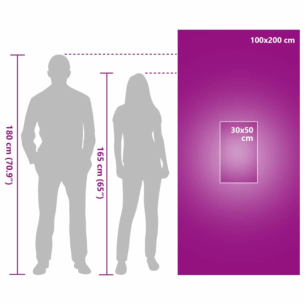 vidaXL Σύνολο πετσέτας αθλητισμού 2 pcs Γκρι ύφασμα