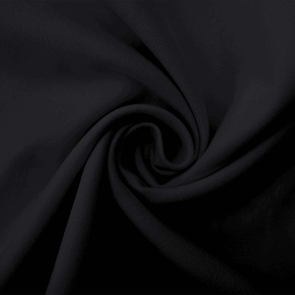 vidaXL Σύνολο πετσέτας αθλητισμού 3 pcs Μαύρο