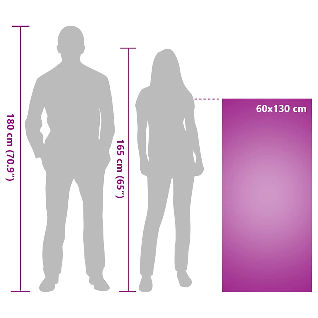 vidaXL Κουβέρτες Εξωτερικού Χώρου για Καρέκλες 2 pcs Μαύρο 130 x 60 εκ