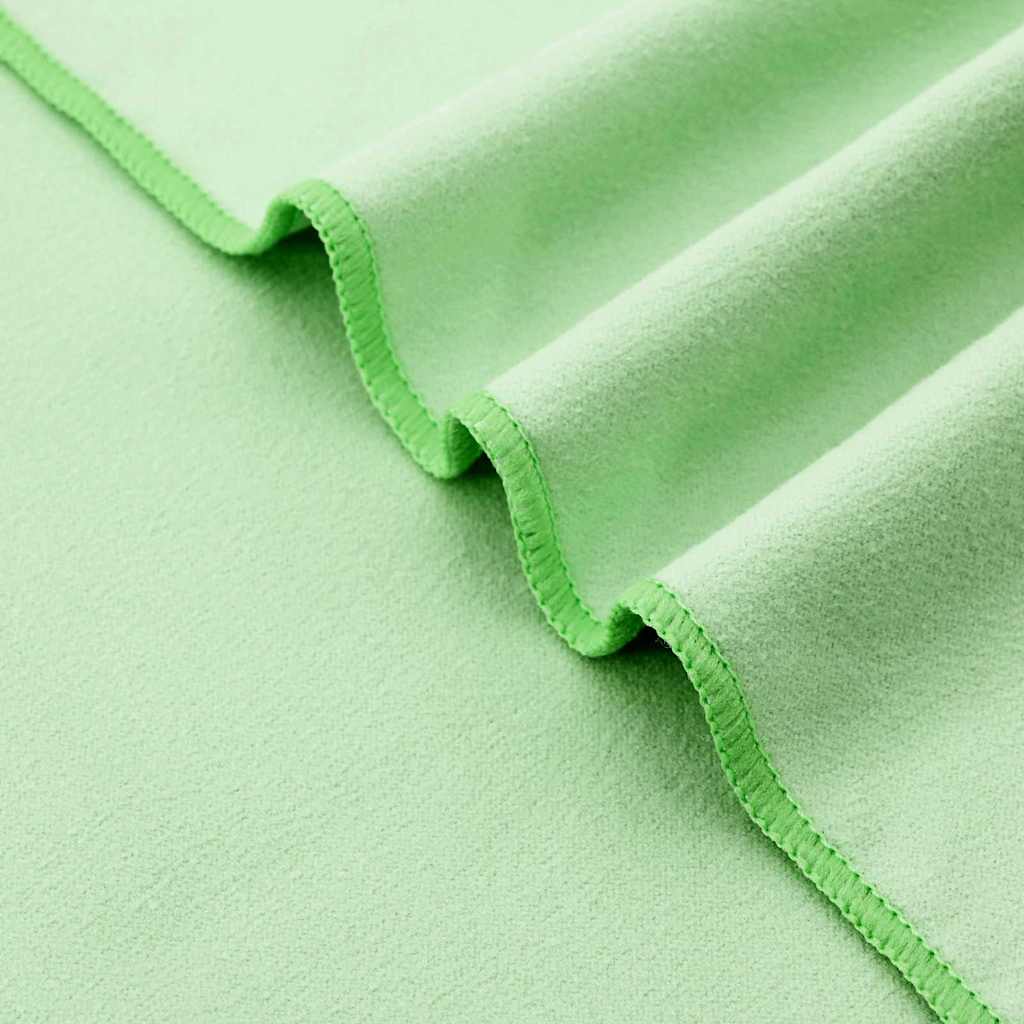 vidaXL Πετσέτες ξαπλώστρας 2 pcs Πράσινο 210 x 75 cm