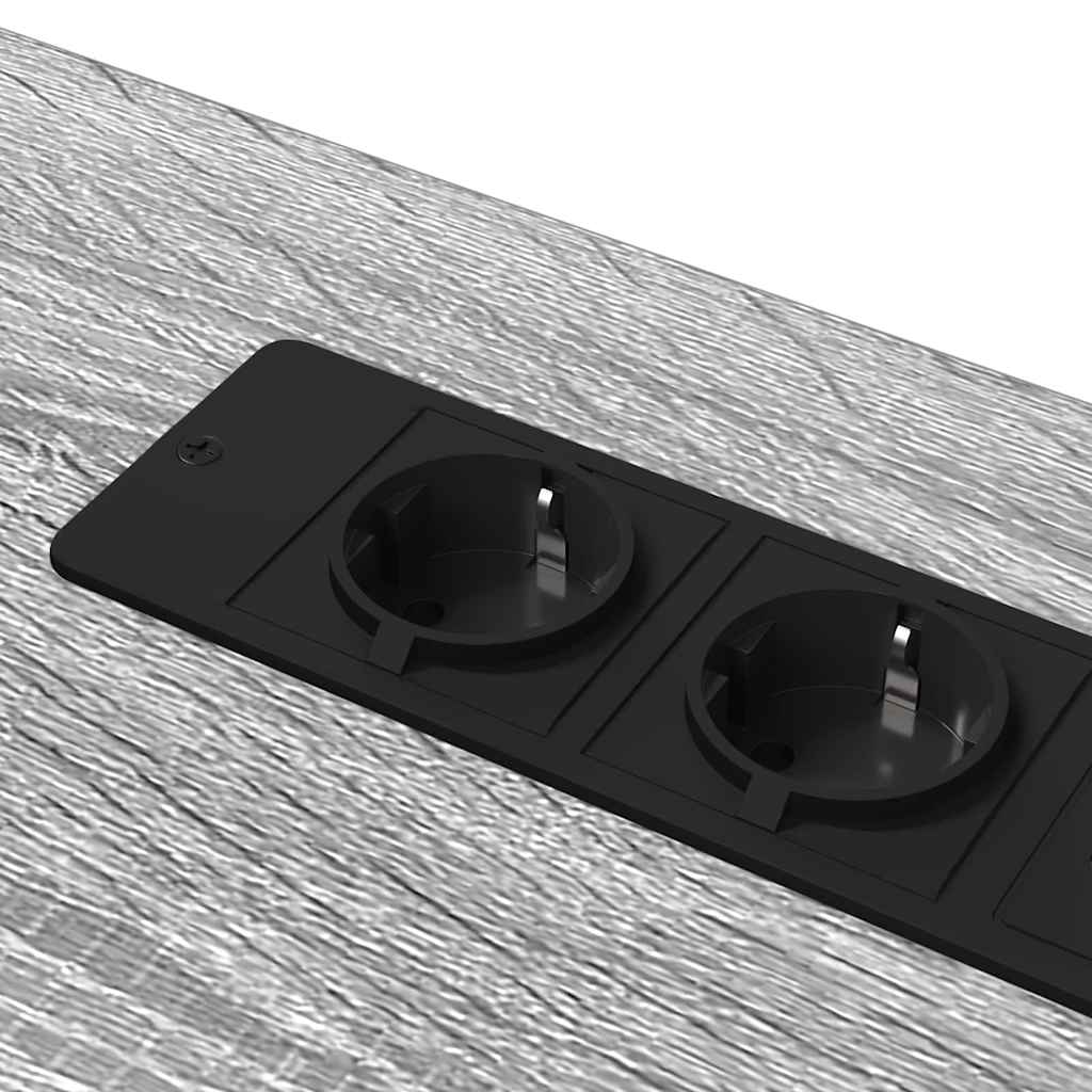 vidaXL Γραφείο Γκρι sonoma 100 x 50 x 86.5 εκ Επεξεργασμένο ξύλο