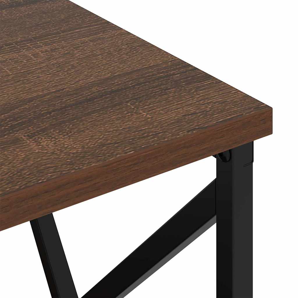 vidaXL Κομοδίνο Καφέ δρυς 40 x 31 x 60 εκ. Επεξεργασμένο ξύλο