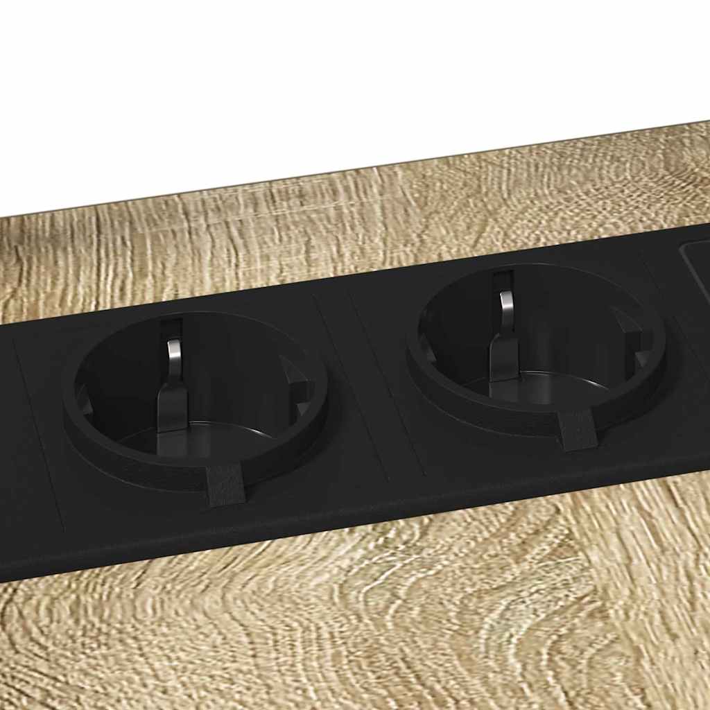 vidaXL Κομοδίνο Δρύς Sonoma 41,5 x 26 x 60,5 εκ Επεξεργασμένο ξύλο