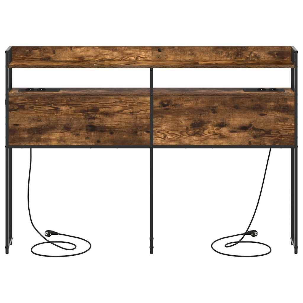 vidaXL Κεφαλάρι Αποθήκης Καπνιστή δρυς 150 cm Επεξεργασμένο ξύλο