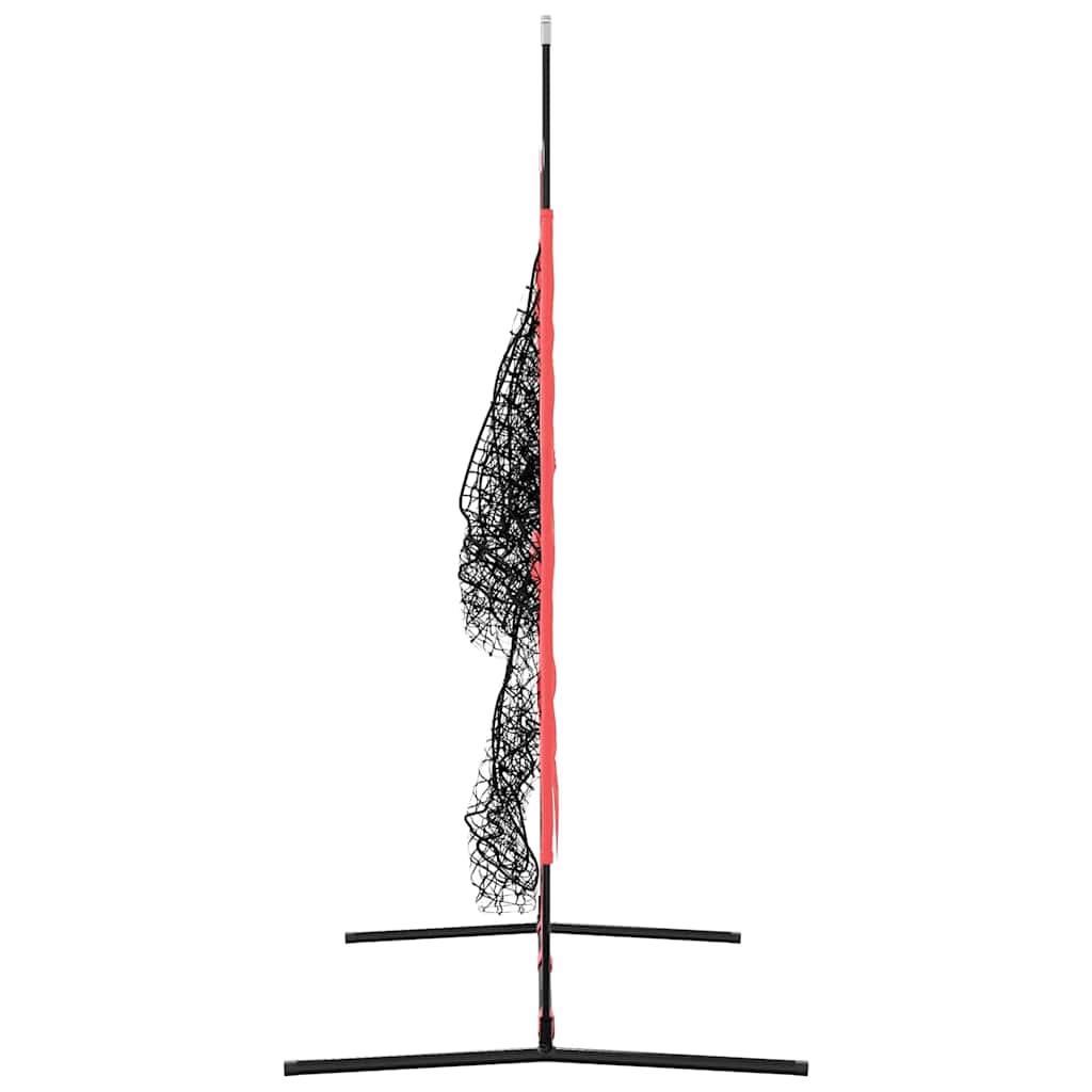 vidaXL Μπέιζμπολ & Σόφτμπολ Μαύρο 214.5 x 89.5 x 181 εκ. Πολυεστέρας