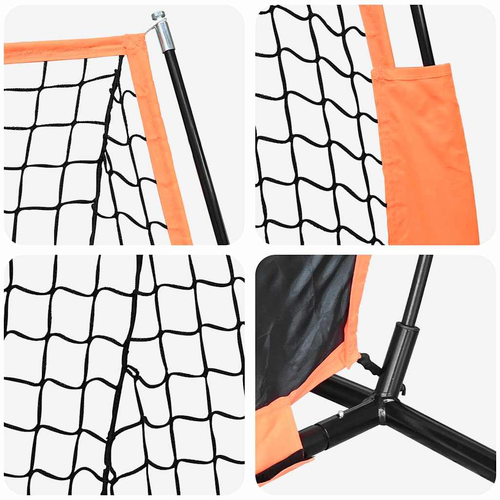 vidaXL Βοηθήματα Εκπαίδευσης Γκολφ Μαύρο 214 x 106.5 x 210 εκ.