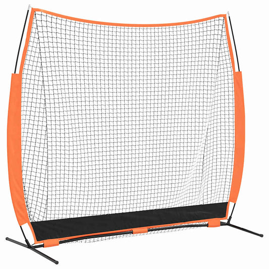 vidaXL Δίχτυ προπόνησης μπέιζμπολ Μαύρο 250 x 106,5 x 210 εκ.