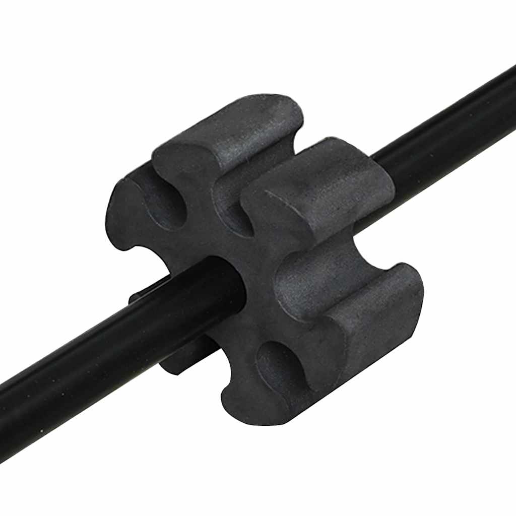 vidaXL Δίχτυ Τένις Μαύρο και κόκκινο 301 x 90.5 x 87 εκ. Πολυεστέρας