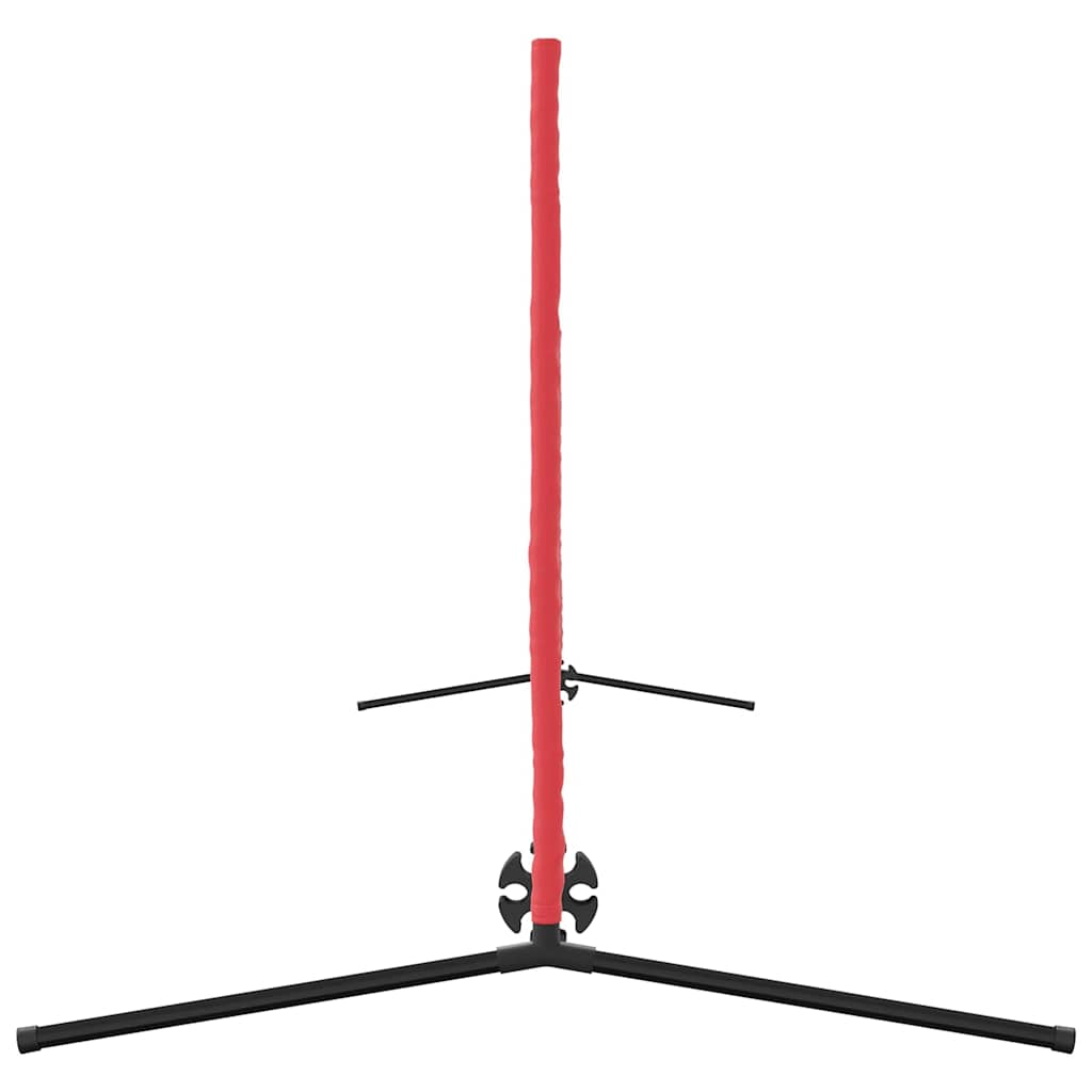 vidaXL Δίχτυ Τένις Μαύρο και κόκκινο 494.5 x 90 x 87 εκ. Πολυεστέρας