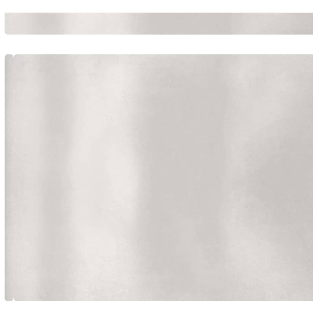 vidaXL Περίγραμμα γκαζόν Ασημί 450 x 0.05 x 15 εκ Ανοξείδωτο ατσάλι